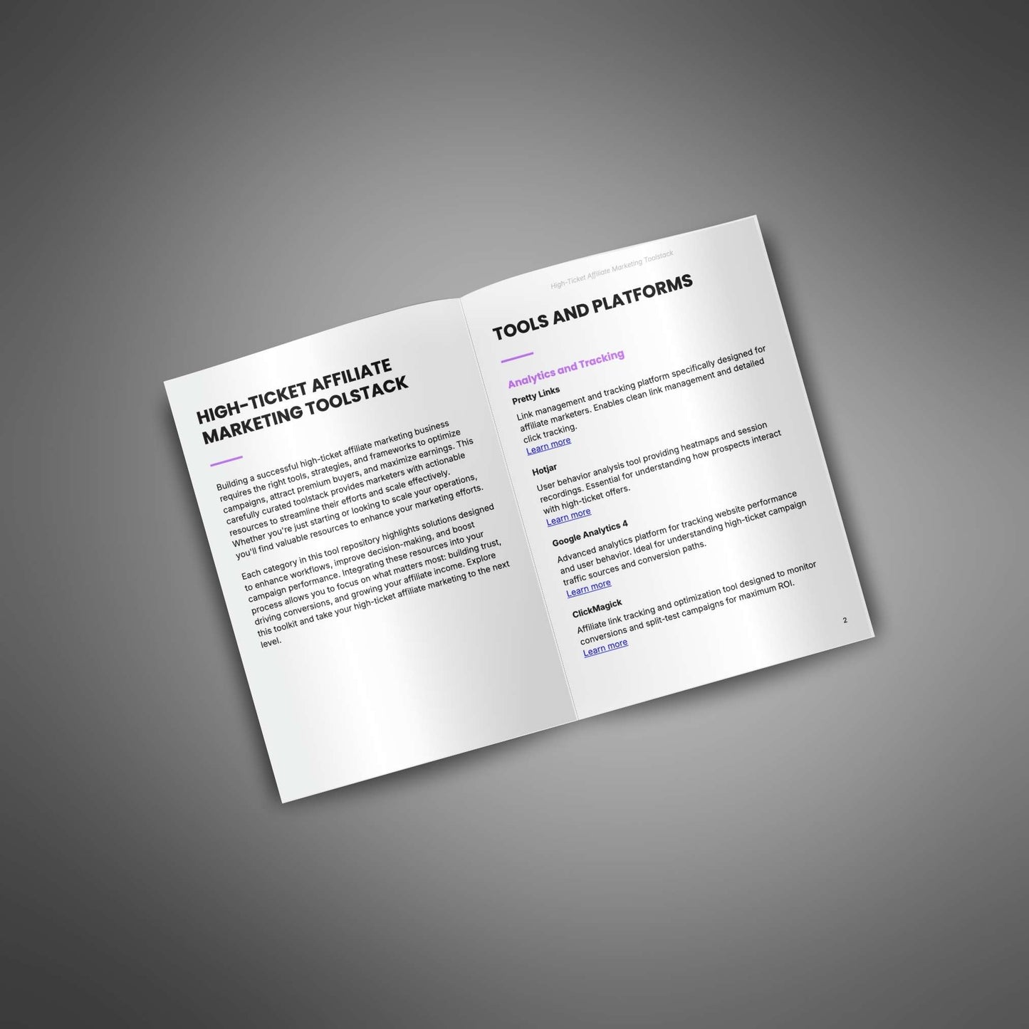 High-Ticket Affiliate Marketing - Prompts and Toolstack