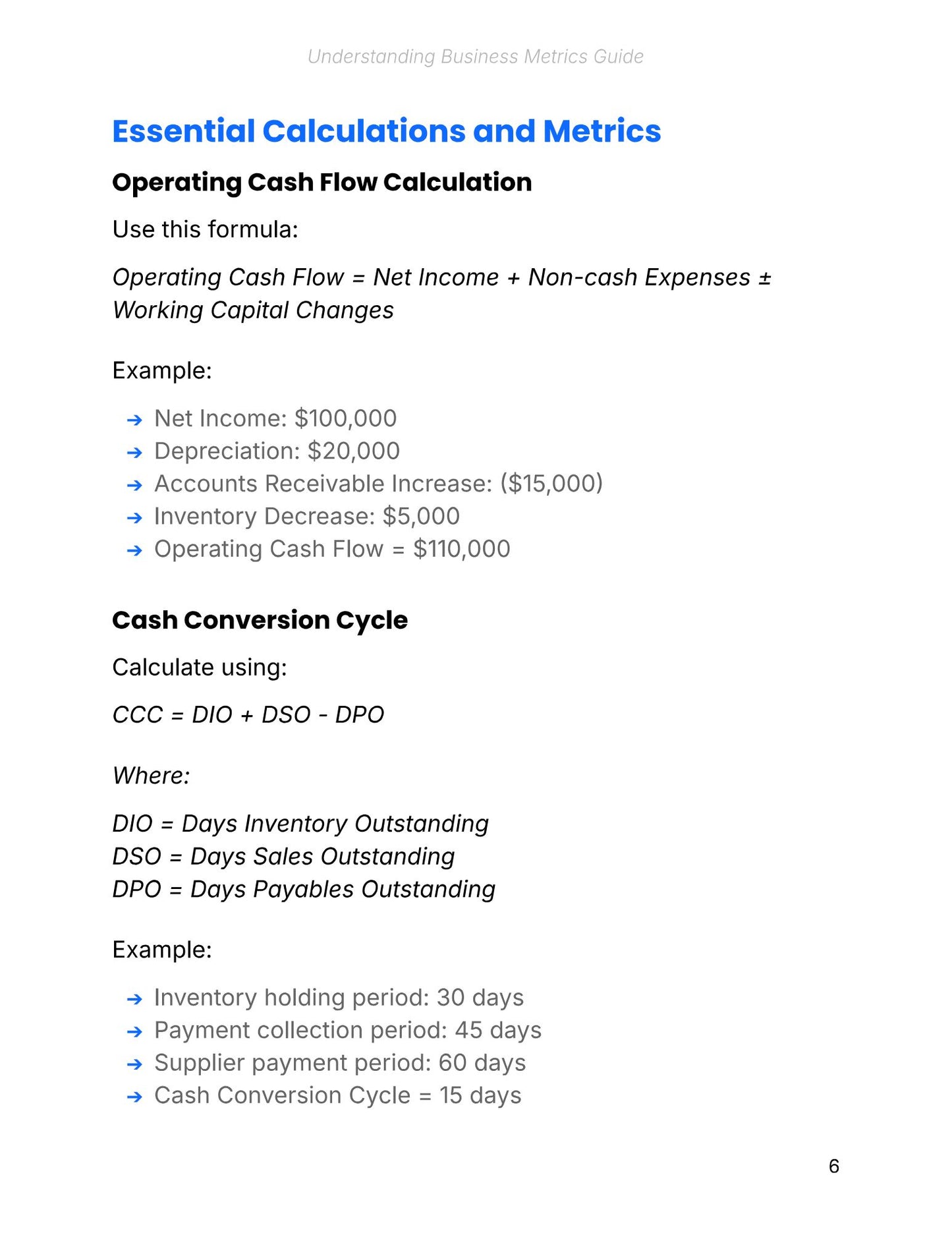 Understanding Business Metrics - Bundle